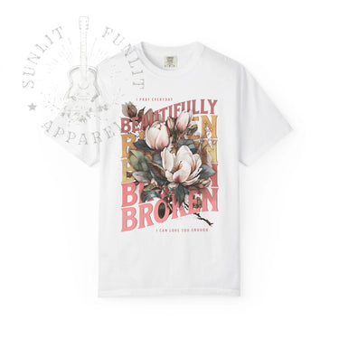 Jelly Beautifully Broken Tee - Sunlit Funlit Country Music Tees